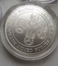 Medale i monety trawione i srebrzone