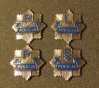 Policja miniaturki: P,L,R,Paragraf